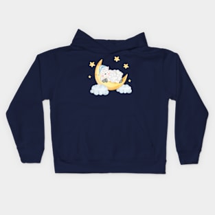 Sheep Sleeping Cloud Kids Hoodie